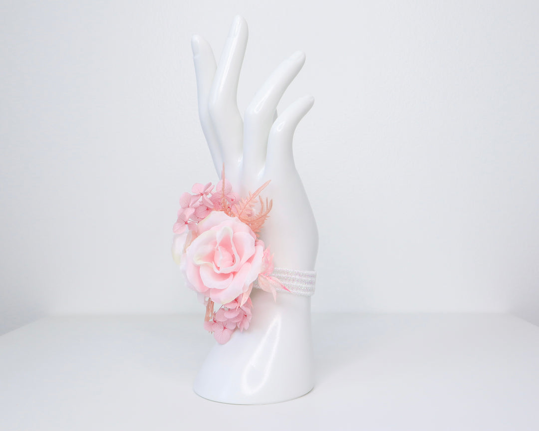 Light Pink Wrist Corsage