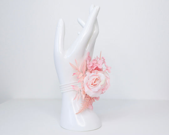 Light Pink Wrist Corsage