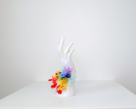 Rainbow Pride Wrist Corsage