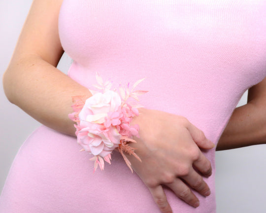 Light Pink Wrist Corsage