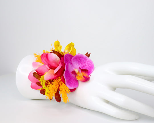 Tropical Wrist Corsage