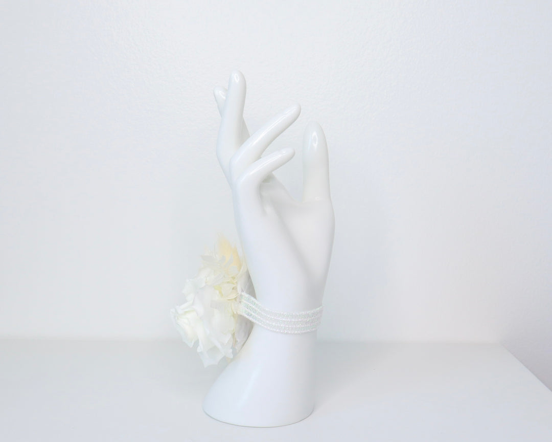 White Rose Wrist Corsage