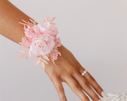 Light Pink Wrist Corsage