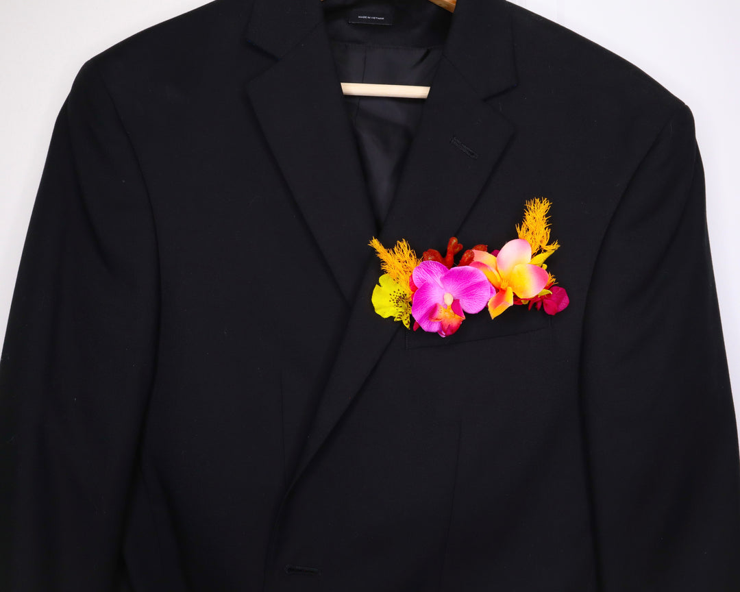 Tropical Pocket Boutonnière